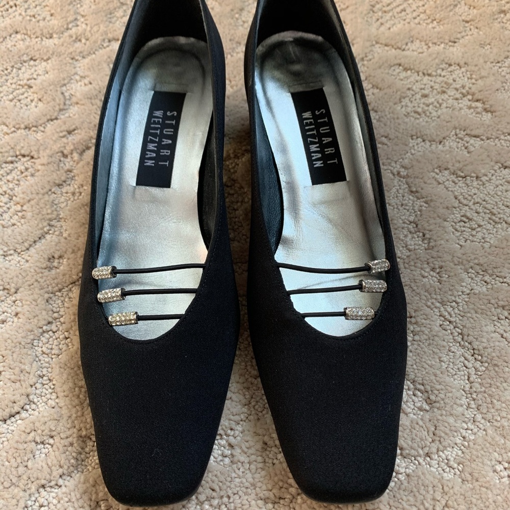 Stuart Weitzman Abacus Crystal Pumps